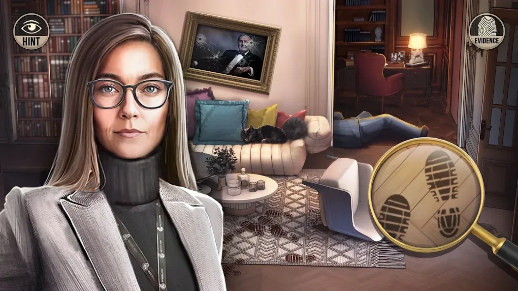 Скачать Rooms & Exits Escape Room Game MOD APK — Все уровни открыты и подсказки — скриншот 1