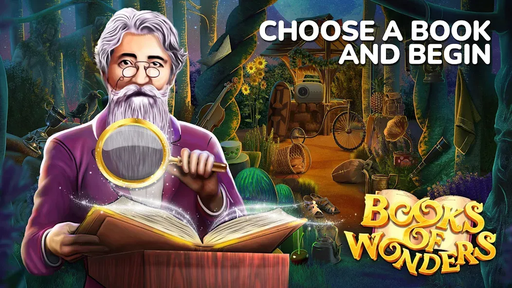 Books of Wonder Hidden Objects MOD APK — Много денег — скриншот 1