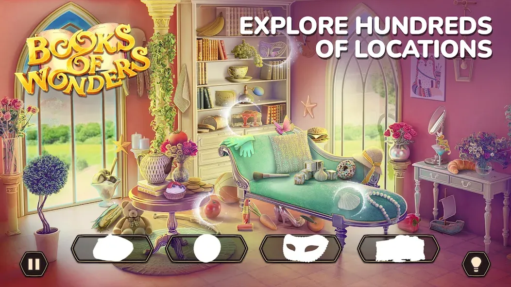 Books of Wonder Hidden Objects MOD APK — Много денег — скриншот 3