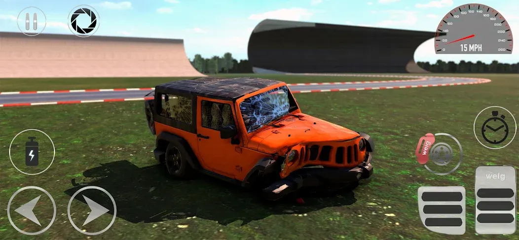 WDAMAGE: Car Crash MOD APK — Все машины разблокированы — скриншот 2