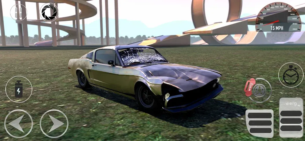 WDAMAGE: Car Crash MOD APK — Все машины разблокированы — скриншот 5