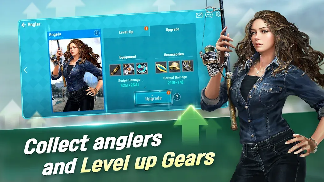 World Fishing Championship MOD — Много денег на Андроид — скриншот 3 World Fishing Championship MOD — Много денег на Андроид — скриншот 3