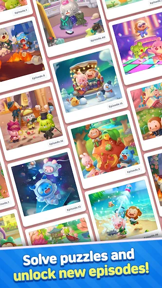 Anipang Match Mod APK Много денег — Скачать на Андроид — скриншот 4 Anipang Match Mod APK Много денег — Скачать на Андроид — скриншот 4