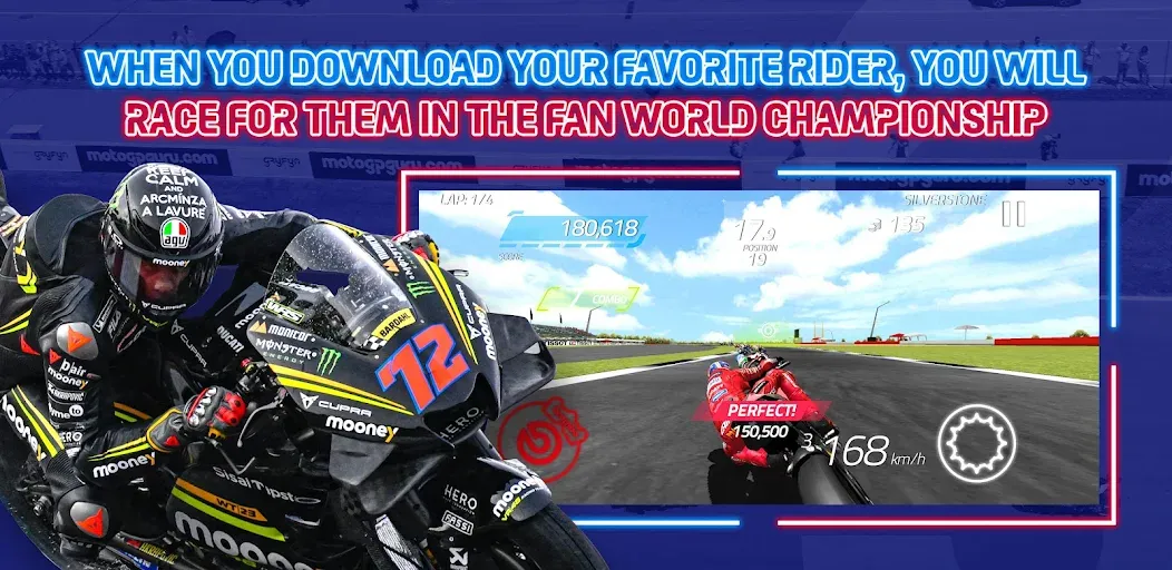 MotoGP Racing '23 — Мод: Много денег — скриншот 4 MotoGP Racing '23 — Мод: Много денег — скриншот 4