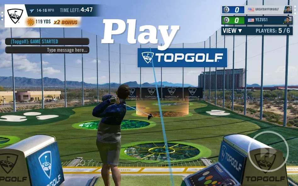 WGT Golf MOD — Много денег на Андроид — скриншот 5