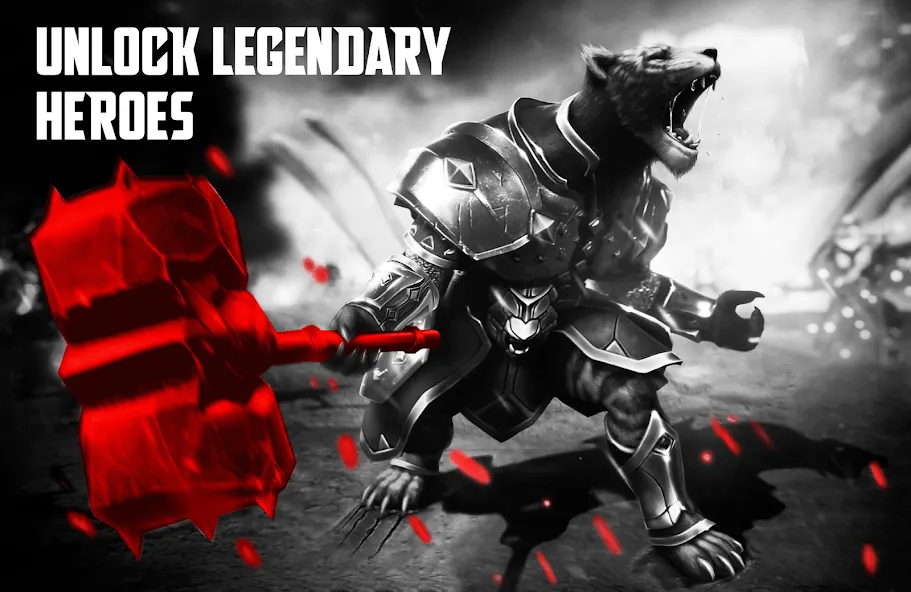Blitz: Rise of Heroes — Взломанная версия (Много денег и ресурсов) — скриншот 2 Blitz: Rise of Heroes — Взломанная версия (Много денег и ресурсов) — скриншот 2