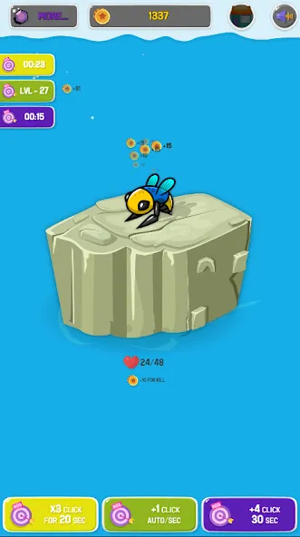 Скачать Epic Story of Monsters: Clicke MOD APK — Много денег — скриншот 1