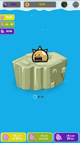 Скачать Epic Story of Monsters: Clicke MOD APK — Много денег — скриншот 3