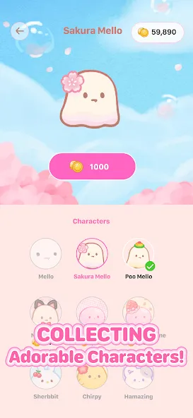 Mochi Jump - Into infinity на Андроид — Мод Много денег — скриншот 3