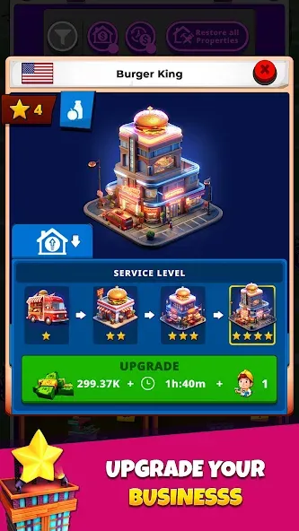 Скачать Geopoly: Tycoon NFT Idle Game (Мод: Много денег) на Андроид — скриншот 2