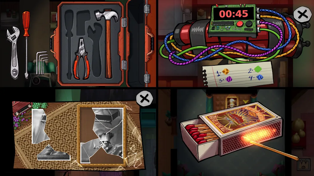 Suspects: Mystery Mansion Mod APK Все разблокировано — Скачать на Андроид — скриншот 5