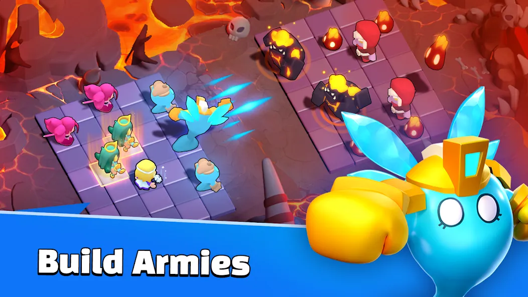 Скачать Merge War: Super Legion Master на Android — Много денег — скриншот 5