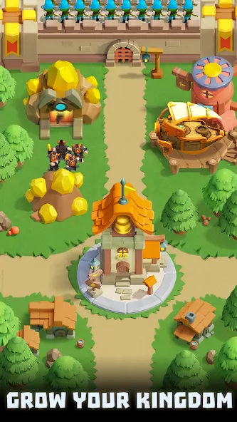 Wild Castle: Tower Defense TD на Андроид — Мод Много денег и кристаллов — скриншот 3