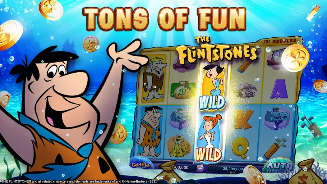 Gold Fish Casino Slot Games MOD APK на Android — Много денег — скриншот 4