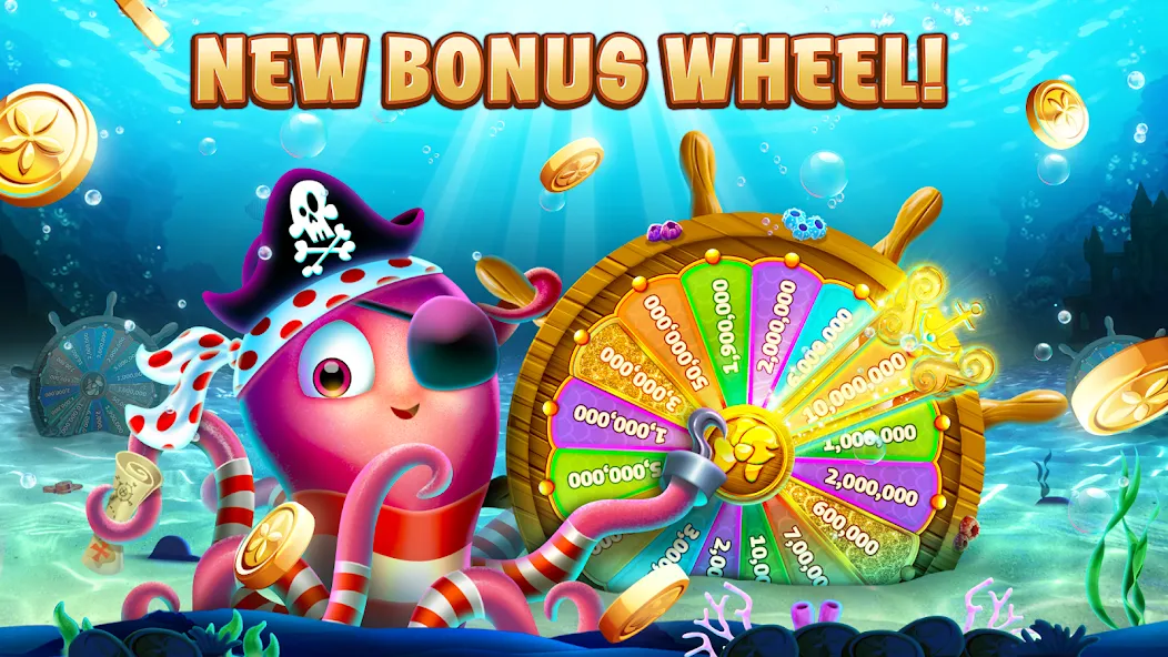 Gold Fish Casino Slot Games MOD APK на Android — Много денег — скриншот 5