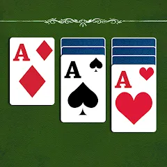 Взломанная Solitaire - Make Money на Андроид — Много денег и без рекламы