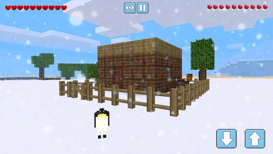 Взлом Winter Craft - Block Craft — Бесплатные покупки — скриншот 5
