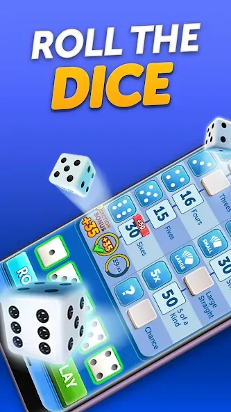 Dice With Buddies™ Social Game — Много бесплатных бросков — скриншот 1