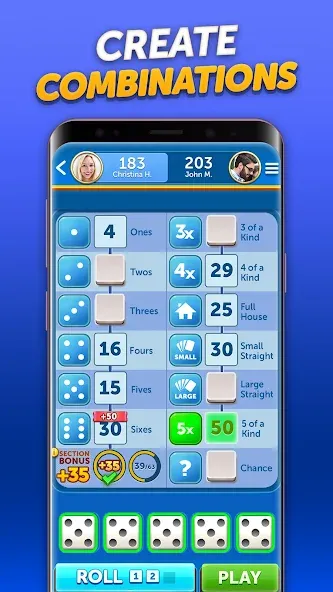 Dice With Buddies™ Social Game — Много бесплатных бросков — скриншот 3