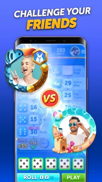 Dice With Buddies™ Social Game — Много бесплатных бросков — скриншот 5