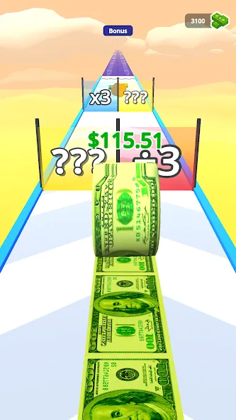 Money Rush — Мод: Много денег — скриншот 1
