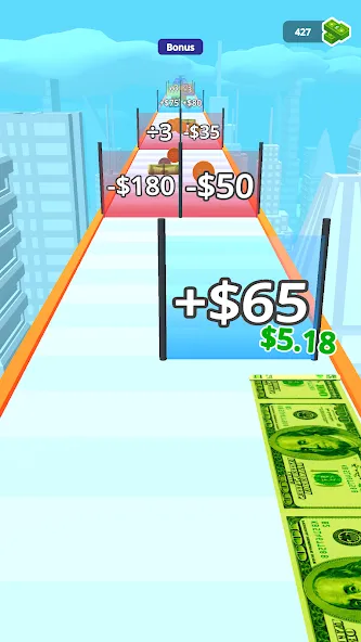 Money Rush — Мод: Много денег — скриншот 2