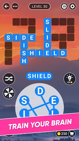 Скачать Word Farm Crossword (Мод: Много денег) на Андроид — скриншот 3