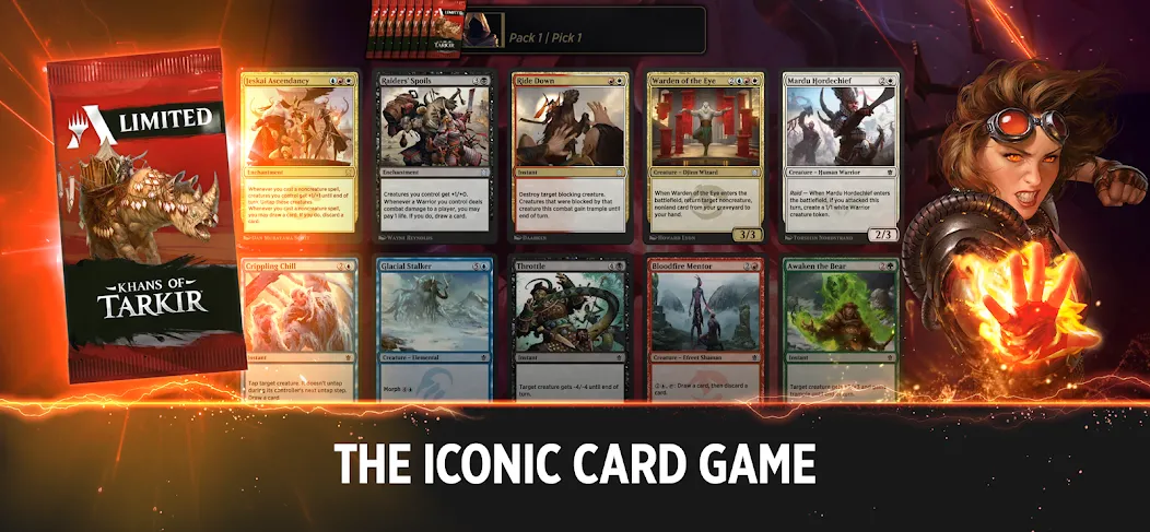 Скачать взлом Magic: The Gathering Arena на Андроид — Много денег и бесконечные кристаллы — скриншот 1 Скачать взлом Magic: The Gathering Arena на Андроид — Много денег и бесконечные кристаллы — скриншот 1