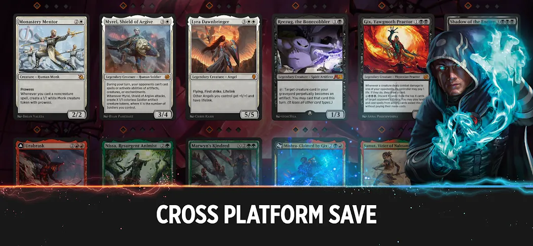 Скачать взлом Magic: The Gathering Arena на Андроид — Много денег и бесконечные кристаллы — скриншот 2 Скачать взлом Magic: The Gathering Arena на Андроид — Много денег и бесконечные кристаллы — скриншот 2