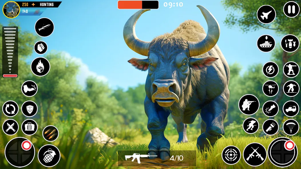 Wild Animal Deer Hunting Games — Мод: Много денег — скриншот 1 Wild Animal Deer Hunting Games — Мод: Много денег — скриншот 1