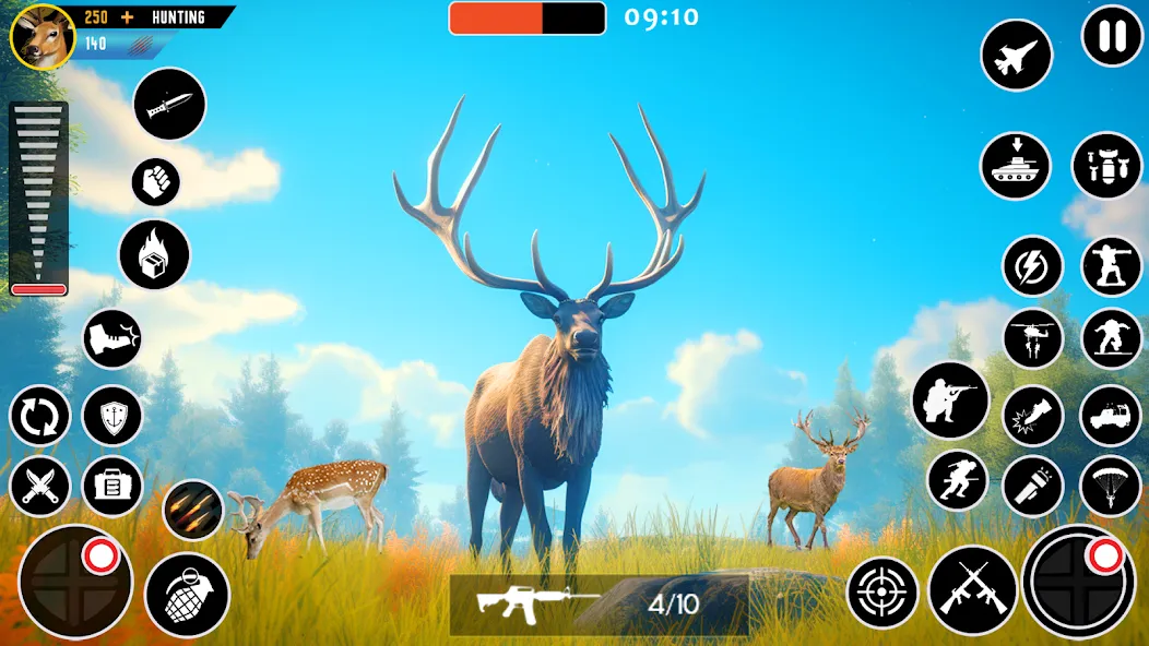 Wild Animal Deer Hunting Games — Мод: Много денег — скриншот 4 Wild Animal Deer Hunting Games — Мод: Много денег — скриншот 4