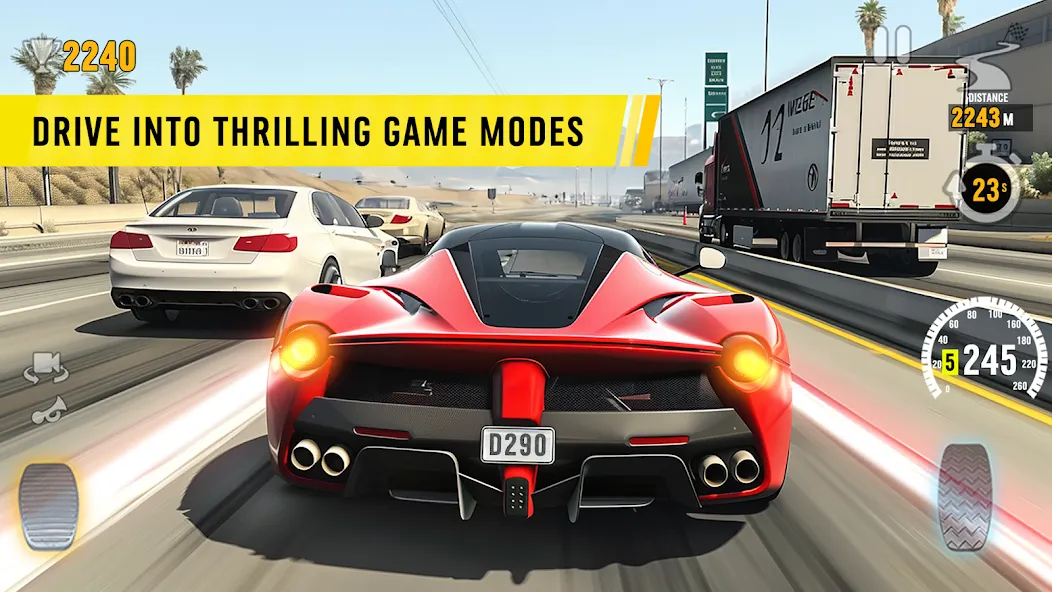 Traffic Tour: Car Fury MOD APK — Много денег — скриншот 1