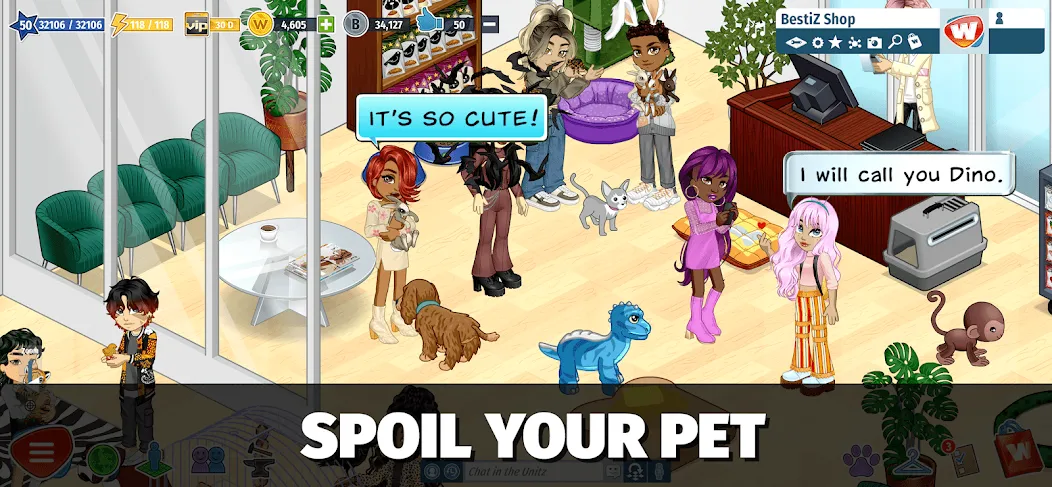 Woozworld - Virtual World (Мод Много денег и VIP) — скриншот 3