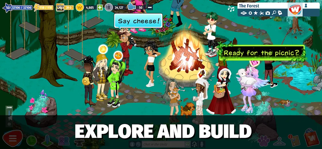 Woozworld - Virtual World (Мод Много денег и VIP) — скриншот 4
