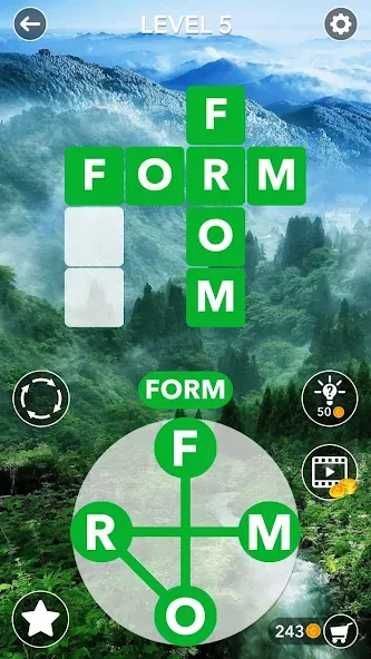 Скачать Word Crossword Search на Android — Бесплатные подсказки — скриншот 1