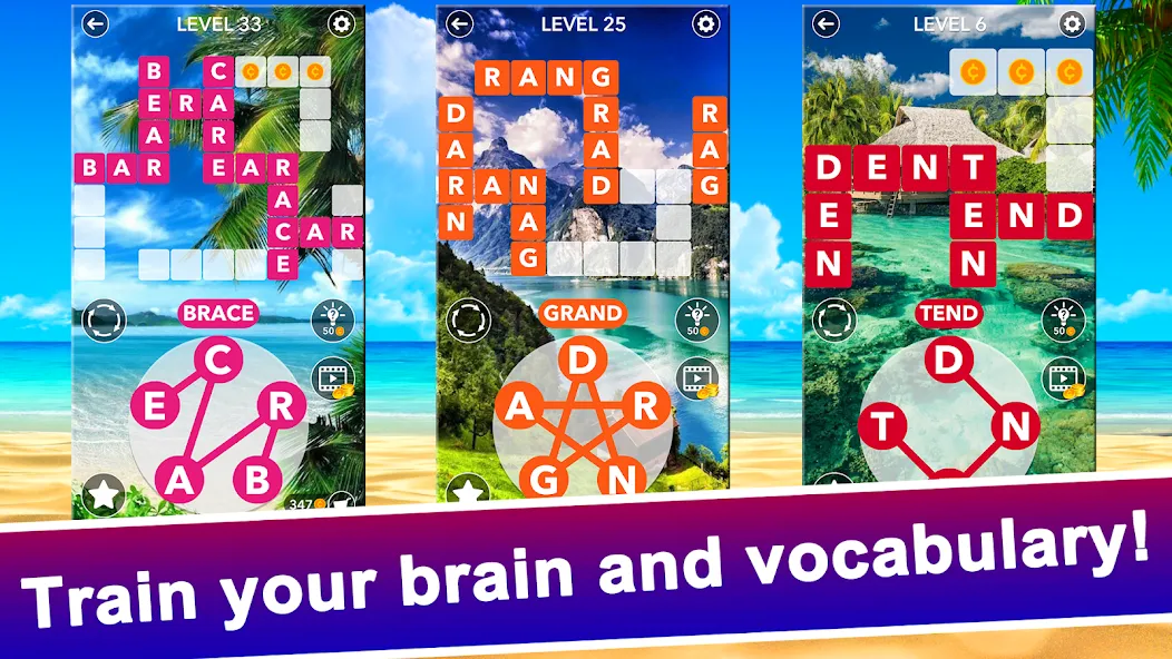 Скачать Word Crossword Search на Android — Бесплатные подсказки — скриншот 5