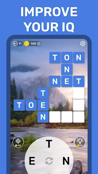 Взломанная Word Search Puzzle Game на Андроид — Все уровни открыты и без рекламы — скриншот 4