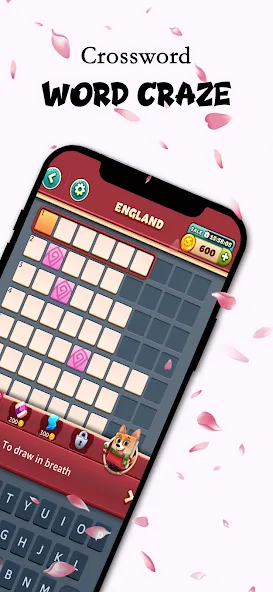 Скачать Word Craze - Trivia Crossword на Android — Много подсказок — скриншот 1