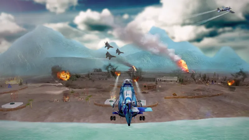 Скачать взлом Gunship Strike 3D на Андроид — Много денег — скриншот 5
