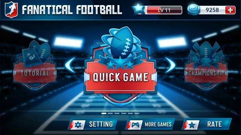 Fanatical Football на Андроид — Много денег — скриншот 3