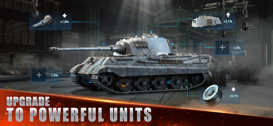 Взломанная World War 2: Strategy Games на Андроид — Много денег — скриншот 5
