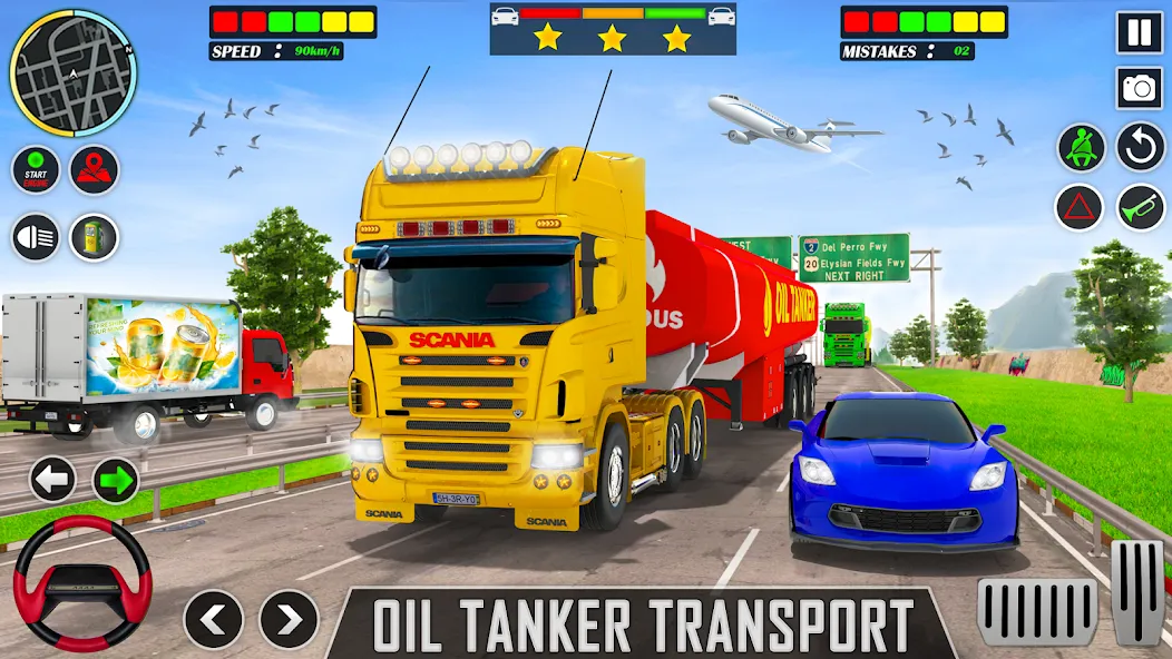 Offroad Oil Tanker Truck Games Mod APK Много денег — Скачать на Андроид — скриншот 1 Offroad Oil Tanker Truck Games Mod APK Много денег — Скачать на Андроид — скриншот 1