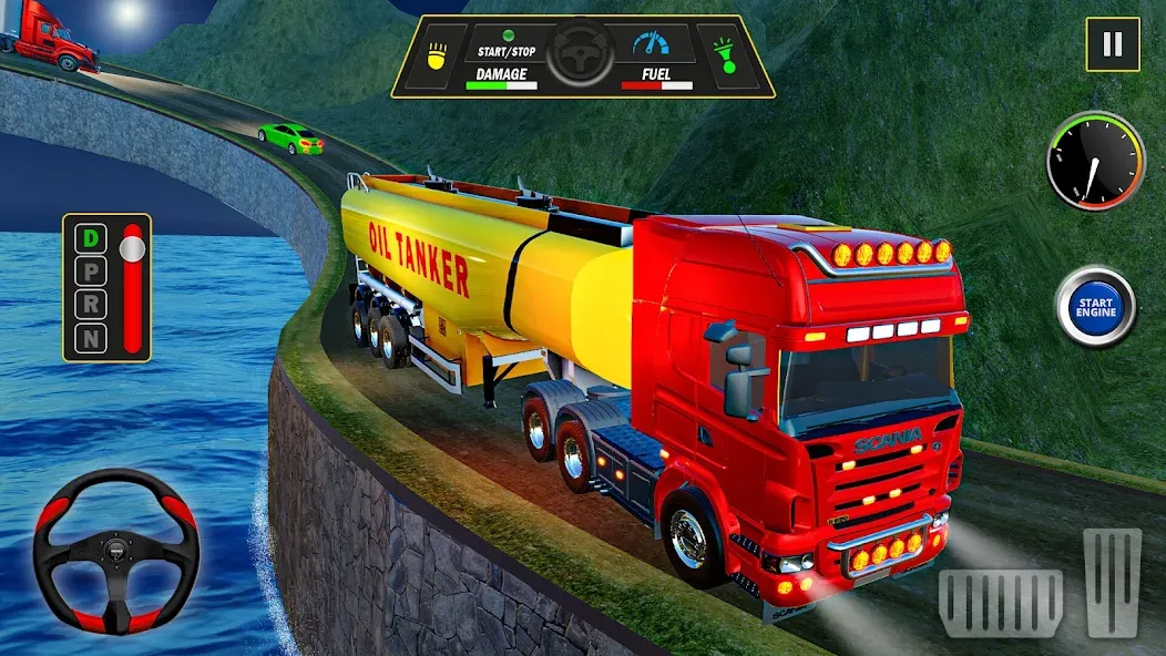 Offroad Oil Tanker Truck Games Mod APK Много денег — Скачать на Андроид — скриншот 3 Offroad Oil Tanker Truck Games Mod APK Много денег — Скачать на Андроид — скриншот 3