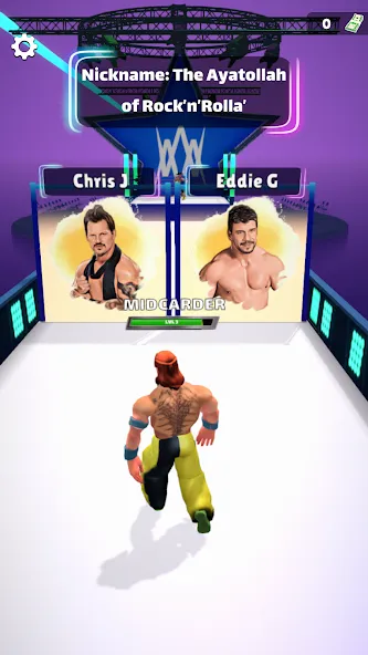 Скачать Wrestling Trivia Run — Последняя версия (Много денег и без рекламы) — скриншот 1