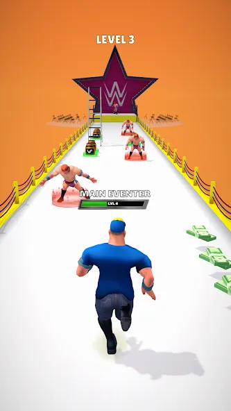 Скачать Wrestling Trivia Run — Последняя версия (Много денег и без рекламы) — скриншот 5
