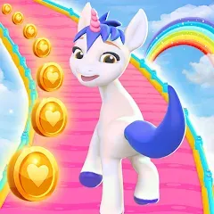 Unicorn Kingdom: Running Games (Мод Много денег)