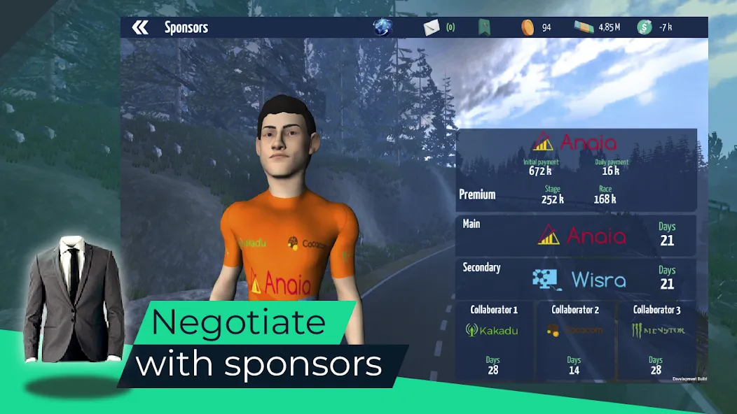 Live Cycling Manager 2023 — Много денег — скриншот 3