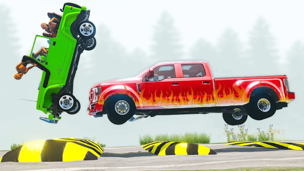 Скачать Car Crash: 3D Mega Demolition MOD APK — Много денег — скриншот 1