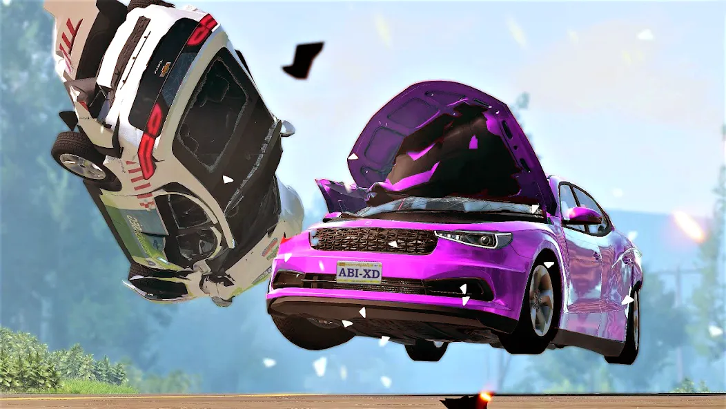 Скачать Car Crash: 3D Mega Demolition MOD APK — Много денег — скриншот 2