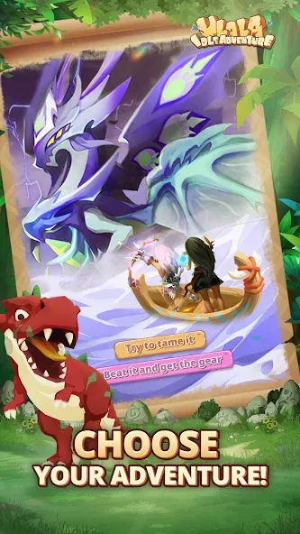 Ulala: Idle Adventure на Андроид — Мод Много денег — скриншот 3